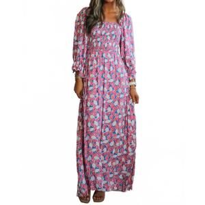 NEW JNNA floral maxi dress in blue pink